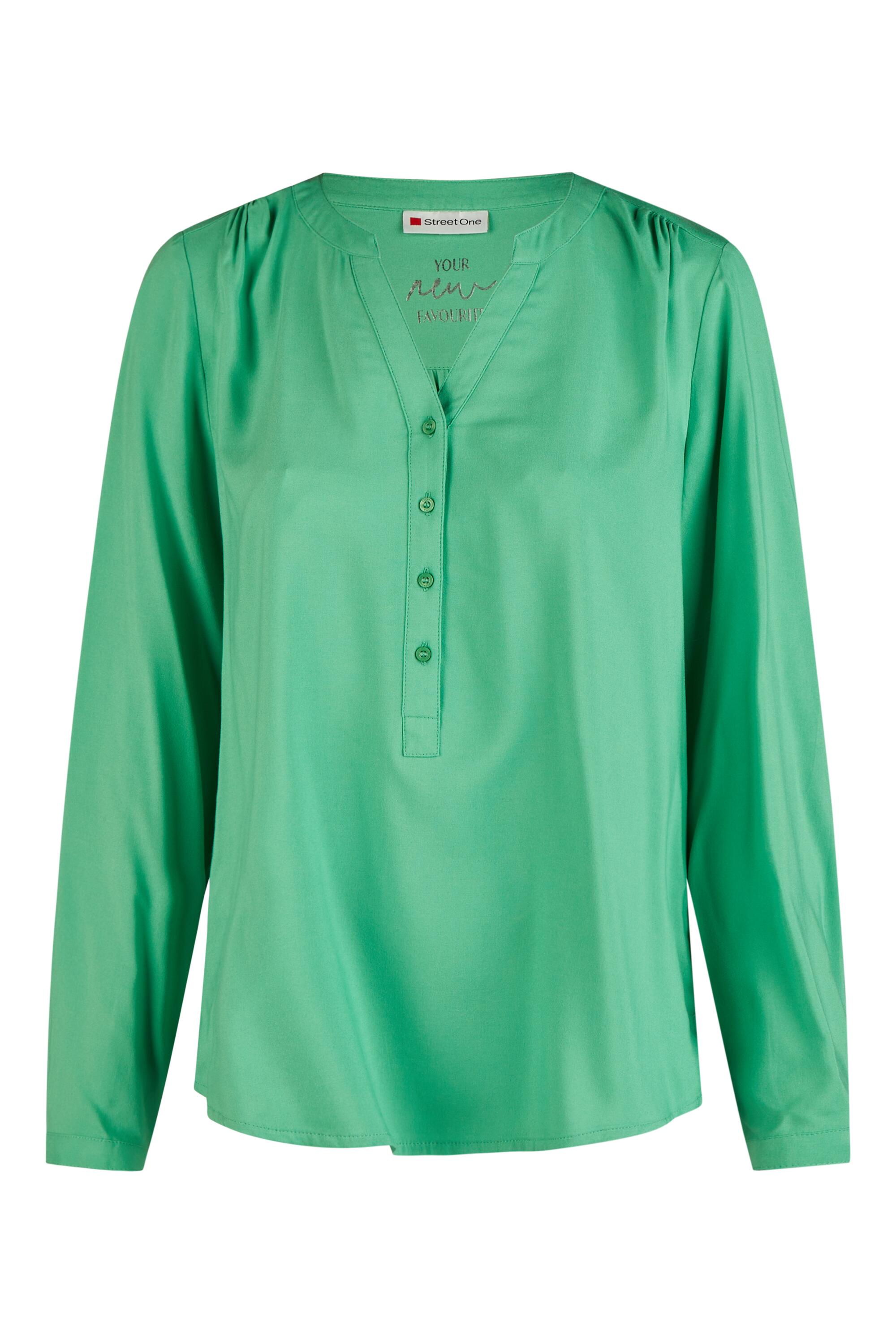 Shirtbluse von | I0134963-6 One | Street 46 grün 